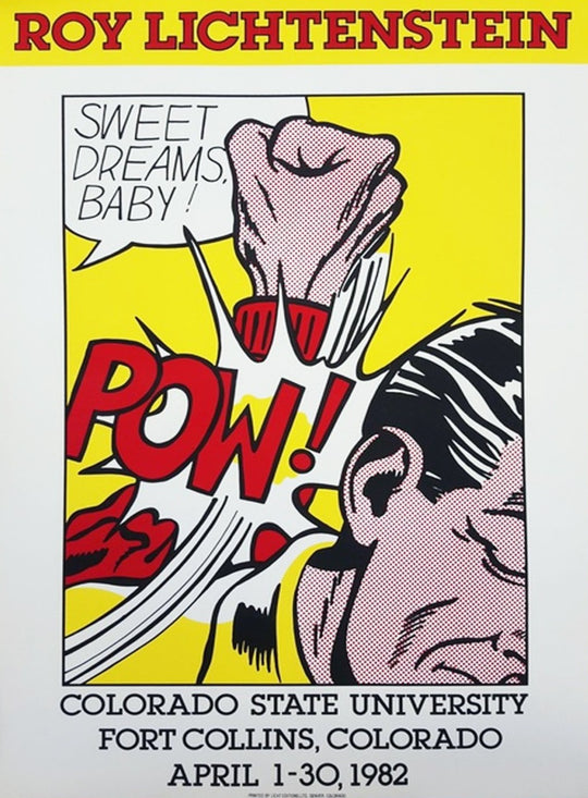 Roy Lichtenstein - Sweet Dreams Baby - Colorado State