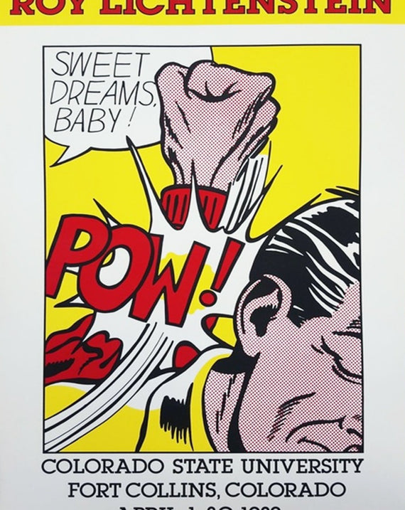 Roy Lichtenstein - Sweet Dreams Baby - Colorado State