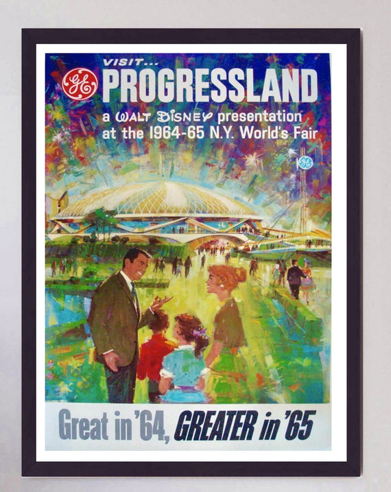 Visit Walt Disney's Progressland - New York World's Fair 1964-65