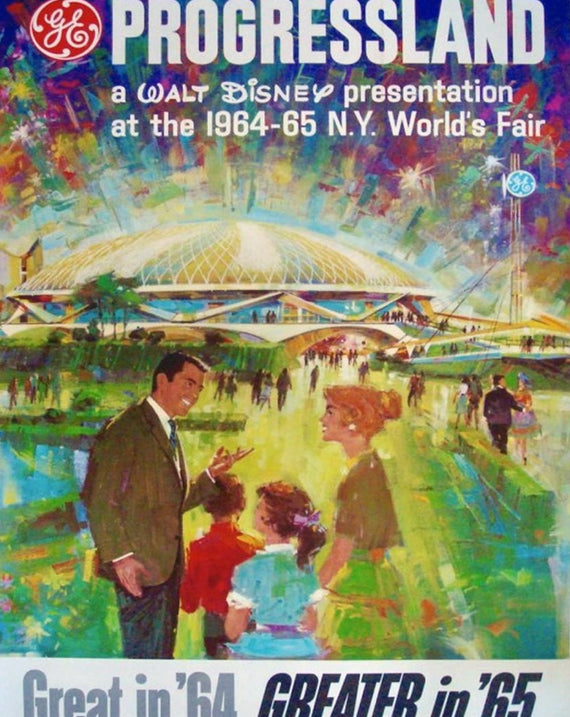 Visit Walt Disney's Progressland - New York World's Fair 1964-65