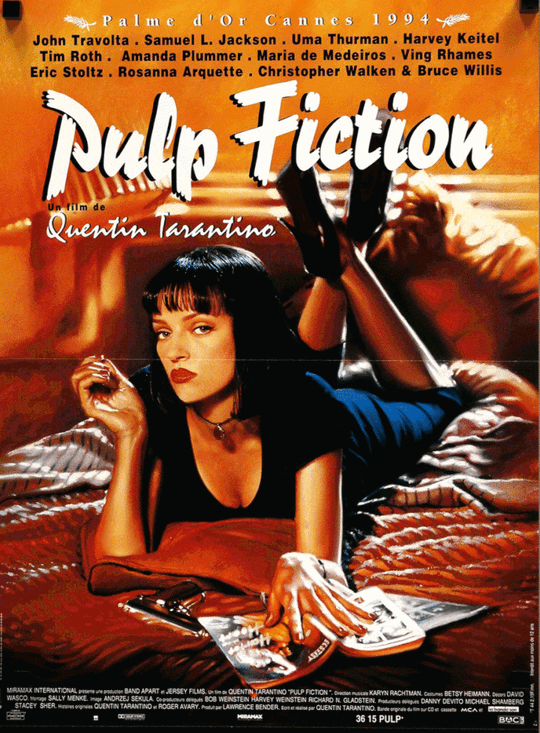 Pulp Fiction (French) - Printed Originals