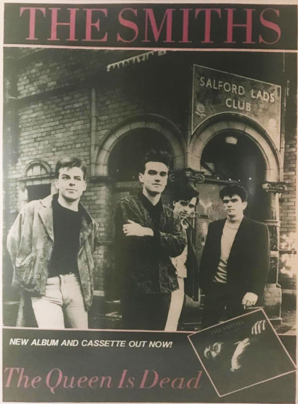 ​UKオリジナル盤The Smiths / The Queen Is Dead Shop The Smiths - The Queen is Dead Original Poster at Printed