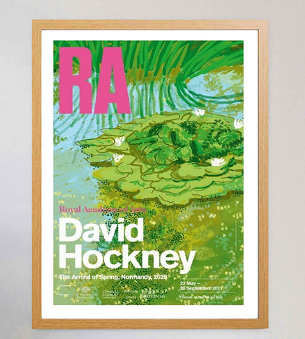 David Hockney - RA - The Arrival of Spring no.340