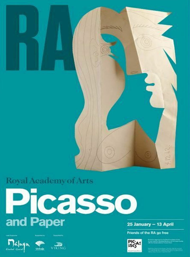 Pablo Picasso - RA - Picasso and Paper, original poster: 2020