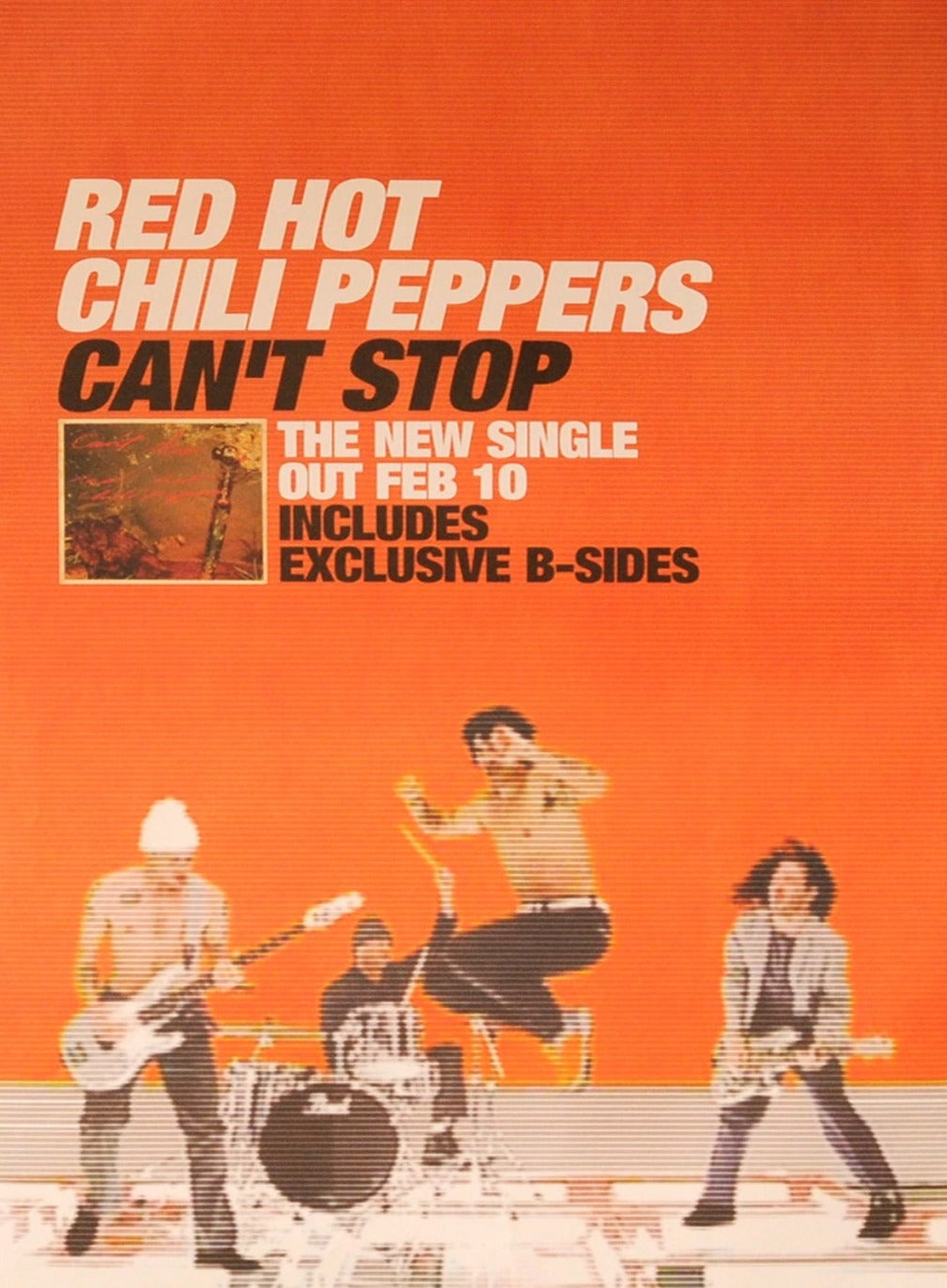 Shop Red Hot Chili Peppers - Can't Stop Poster Online | Buy