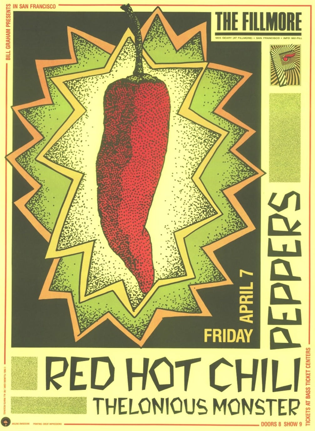 t*g様 80s vtg red hot chili peppers ポスター 80年代 80s コジック アート イラスト ポスター インテリア