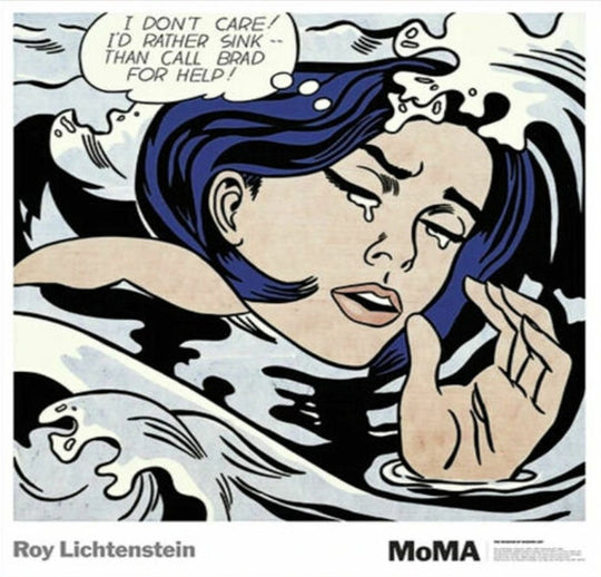 Roy Lichtenstein - Drowning Girl - Moma