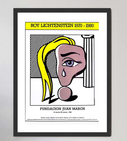 Roy Lichtenstein - Muchacha Con Lágrima 83