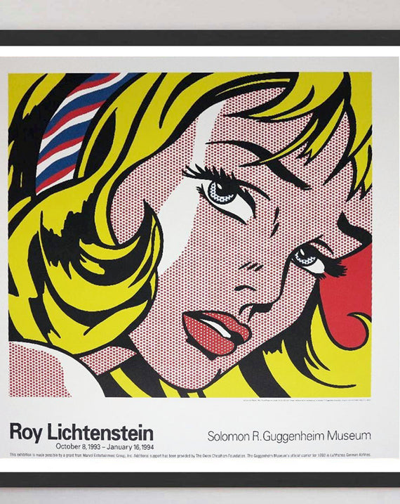 Roy Lichtenstein - Girl With Hair Ribbon - Guggenheim Museum