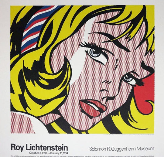 Roy Lichtenstein - Girl With Hair Ribbon - Guggenheim Museum