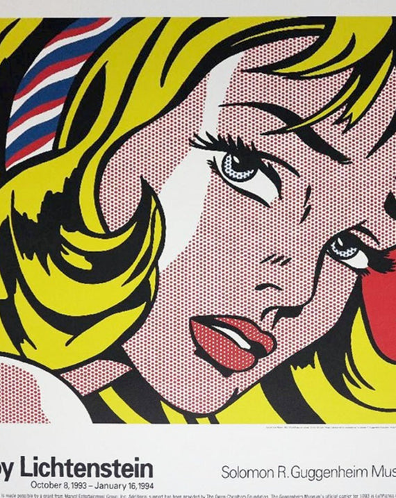 Roy Lichtenstein - Girl With Hair Ribbon - Guggenheim Museum