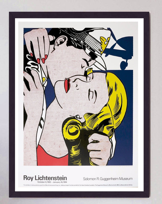 Roy Lichtenstein - The Kiss - Guggenheim Museum