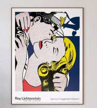 Load image into Gallery viewer, Roy Lichtenstein - The Kiss - Guggenheim Museum