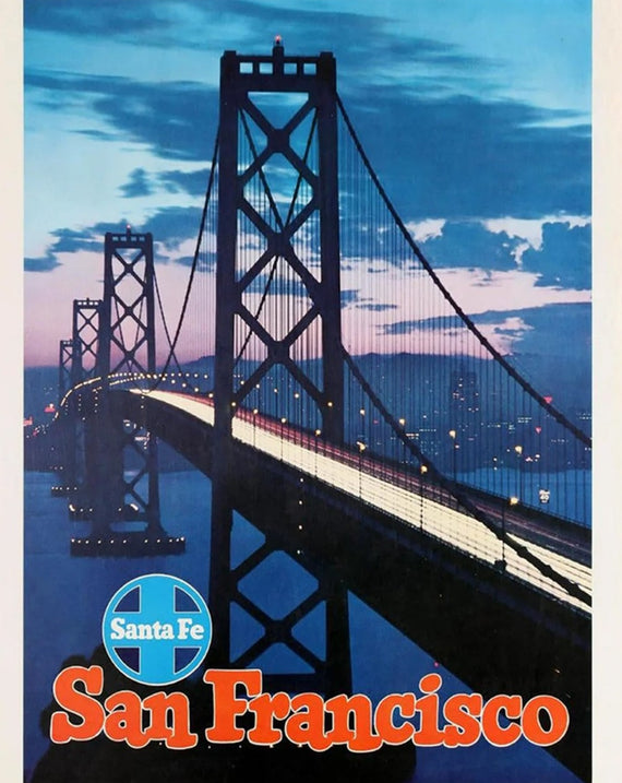 Santa Fe Railway - San Francisco