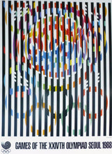 Load image into Gallery viewer, 1988 Seoul Olympic Games - Yaacov Agam