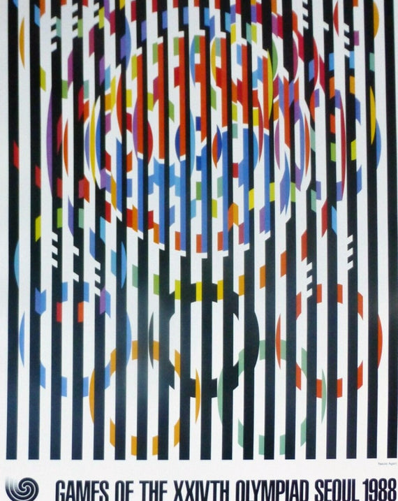 1988 Seoul Olympic Games - Yaacov Agam