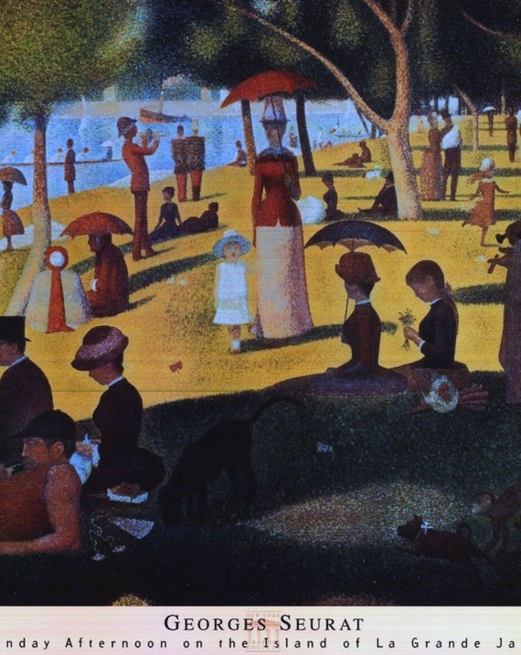 Georges Seurat - Sunday Afternoon On Island of La Grande Jatte