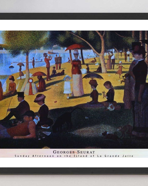 Georges Seurat - Sunday Afternoon On Island of La Grande Jatte