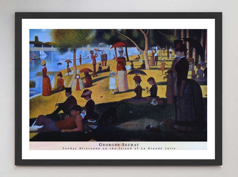 Georges Seurat - Sunday Afternoon On Island of La Grande Jatte