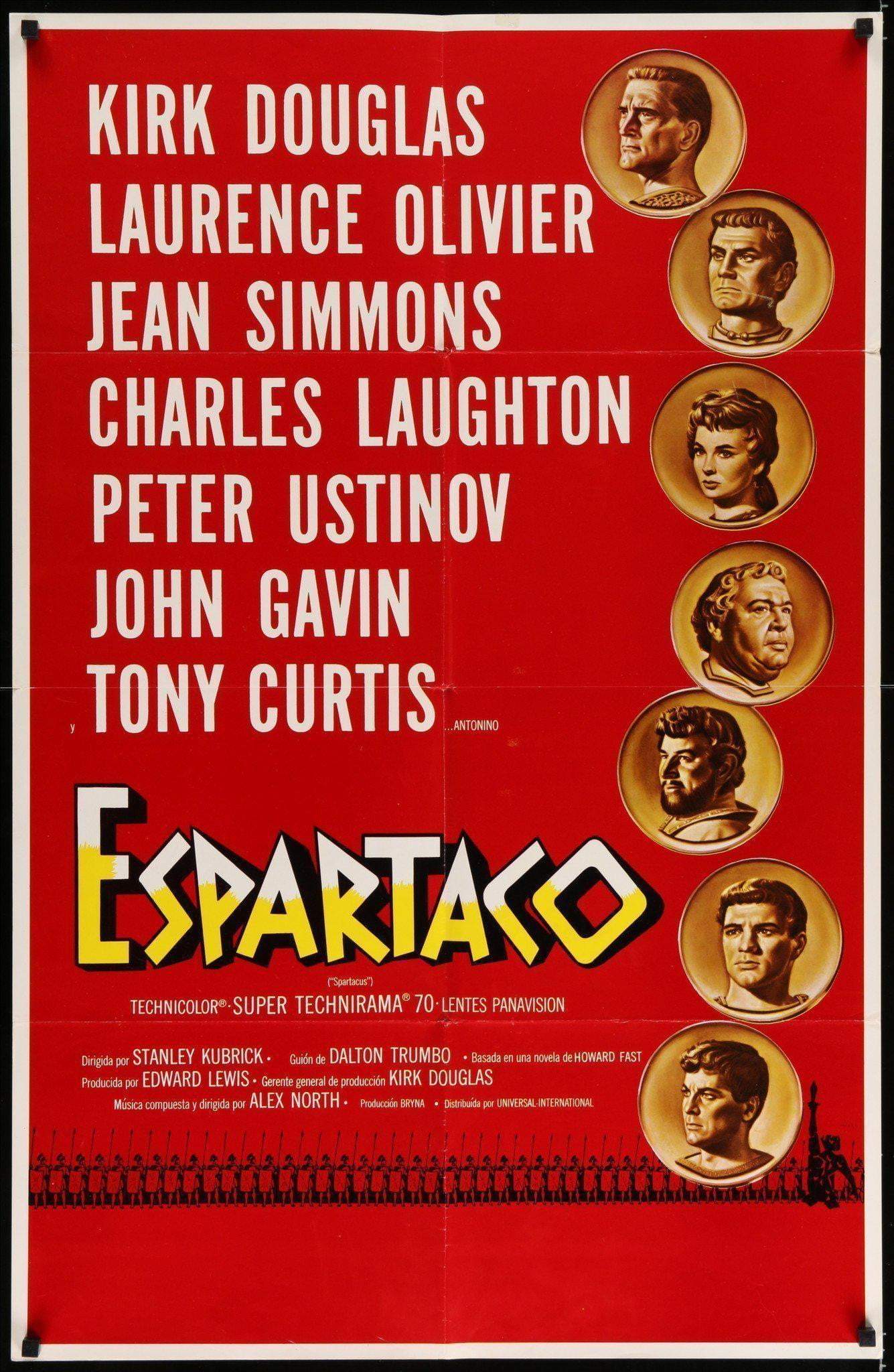 Spartacus Spanish Original Poster Online Spartacus Movie Posters