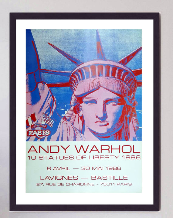 Andy Warhol - 10 Statues Of Liberty