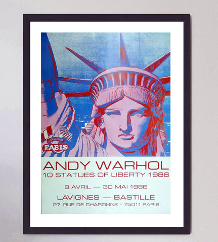 Andy Warhol - 10 Statues Of Liberty
