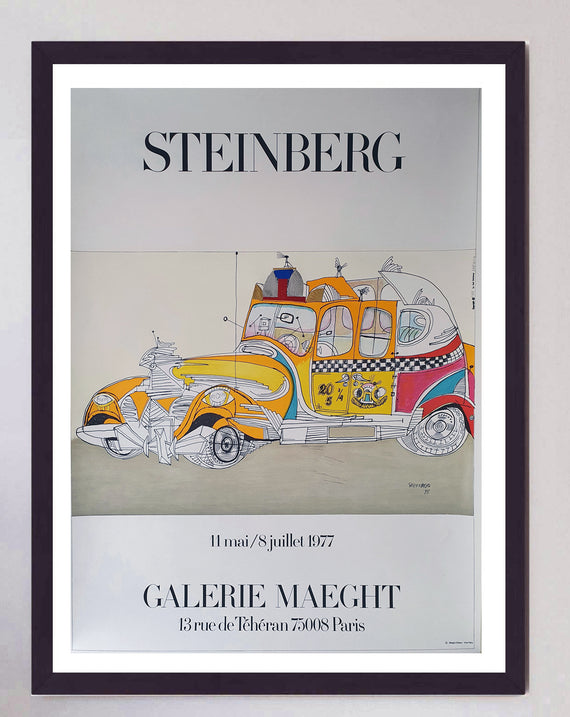 Saul Steinberg - Taxi Galerie Maeght