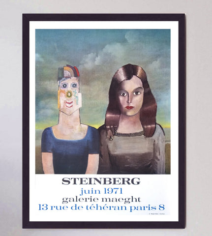 Saul Steinberg - Couple - Galerie Maeght