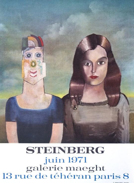 Saul Steinberg - Couple - Galerie Maeght