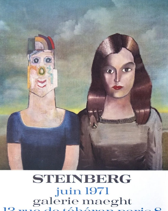 Saul Steinberg - Couple - Galerie Maeght