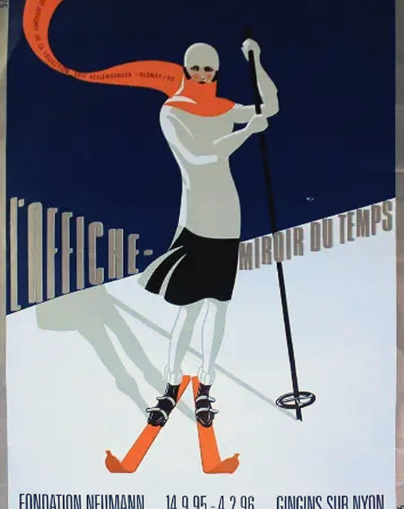 Skiing - L'Affiche Miroir Du Temps