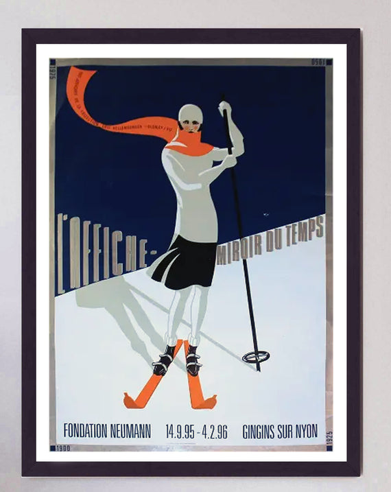 Skiing - L'Affiche Miroir Du Temps