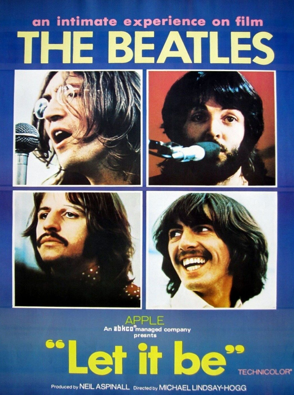 The Beatles - Let It Be Music Poster Online - Printed Originals