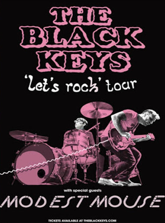The Black Keys - Let's Rock Tour - Printed Originals