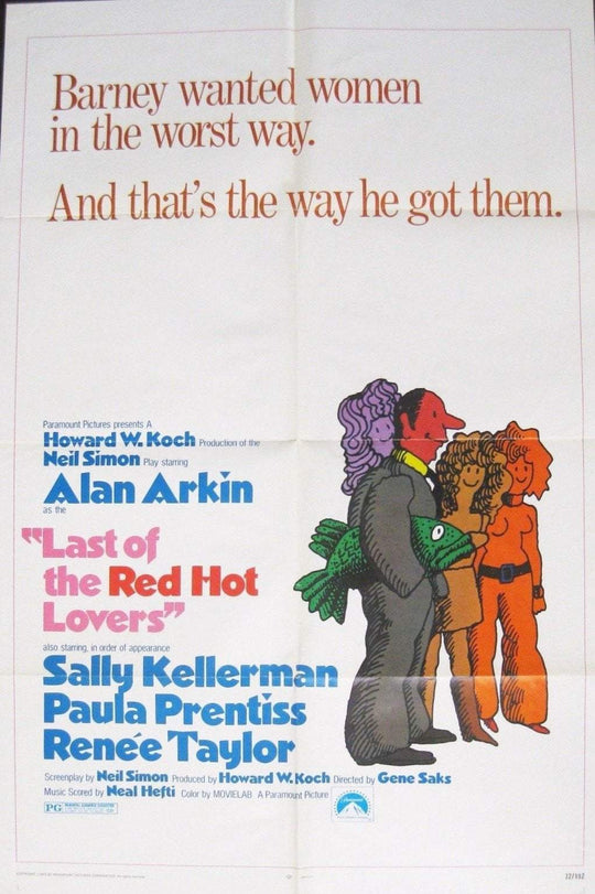 The Last of the Red Hot Lovers - Printed Originals