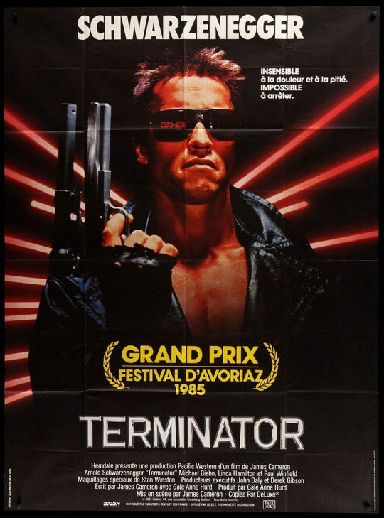 The Terminator (French) - Printed Originals