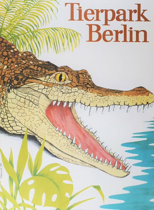 Berlin Tierpark Zoo - Crocodile