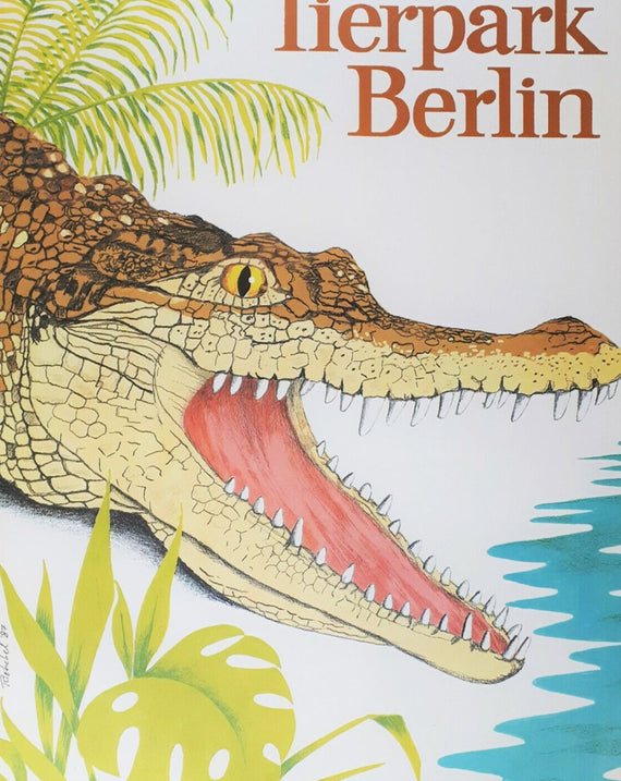 Berlin Tierpark Zoo - Crocodile
