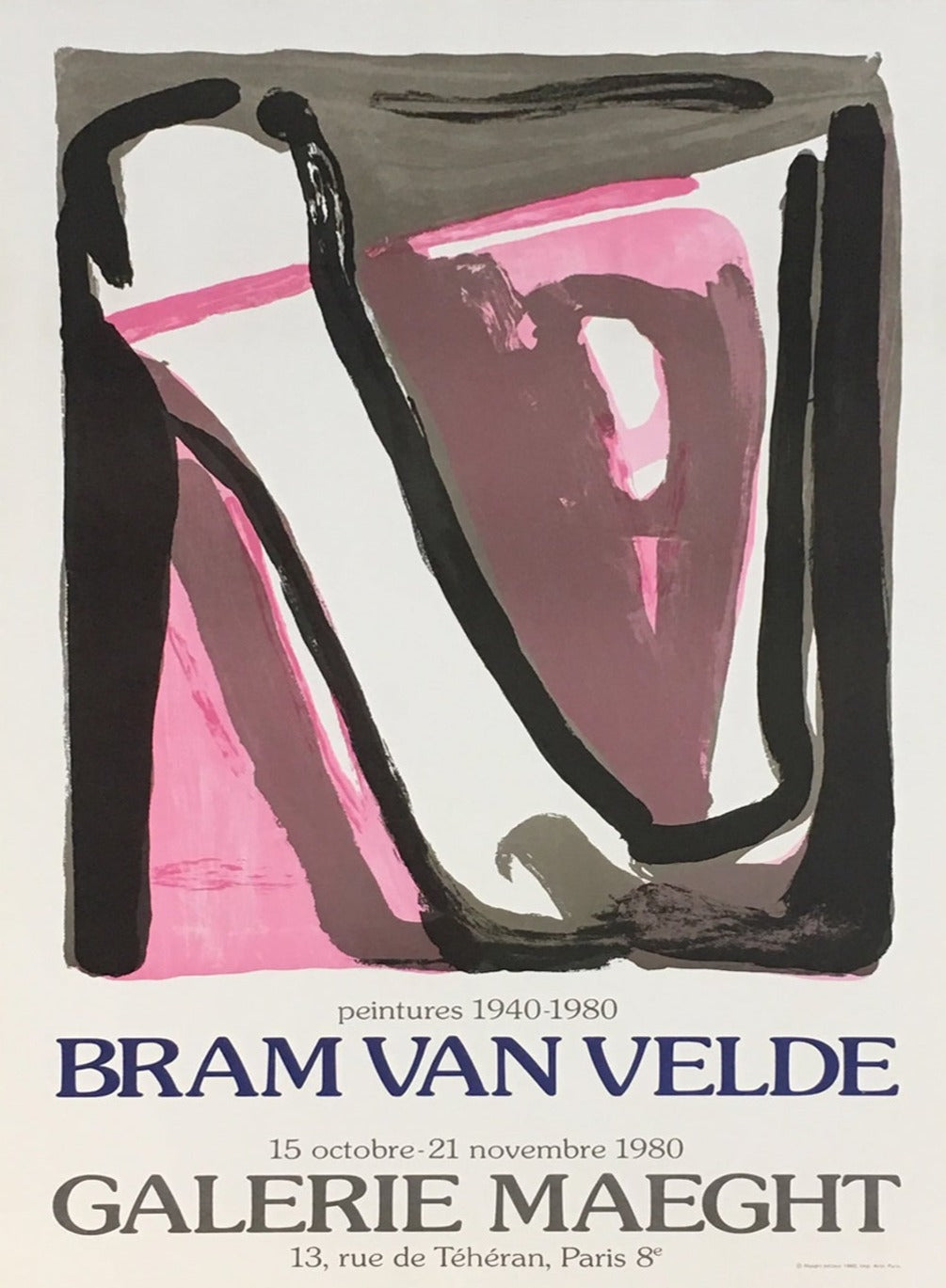 Bram Van Velde - Paintings 1940-1980