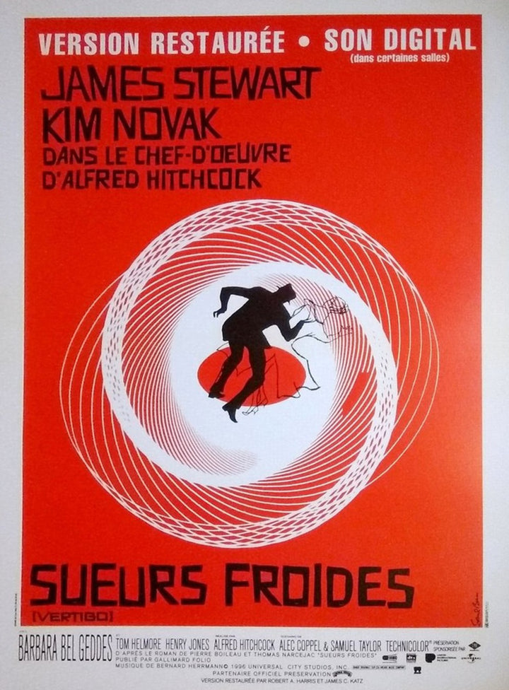 Vertigo (French), original poster: 1996, French Petite, France