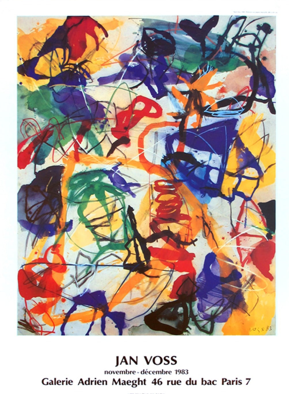 Shop Jan Voss - Galerie Adrien Maeght Original Poster Online