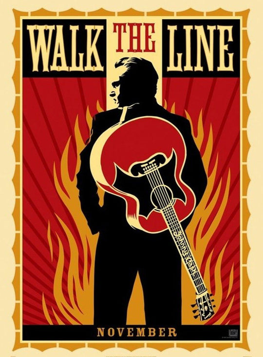 Walk The Line - Printed Originals