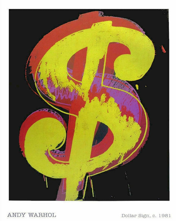 Andy Warhol - Dollar Sign