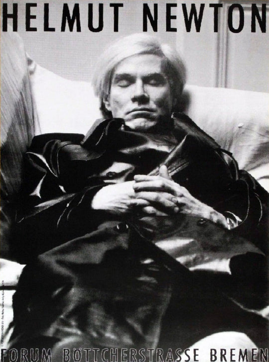 Helmut Newton - Andy Warhol