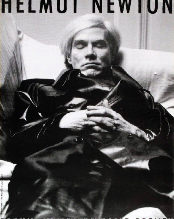 Helmut Newton - Andy Warhol