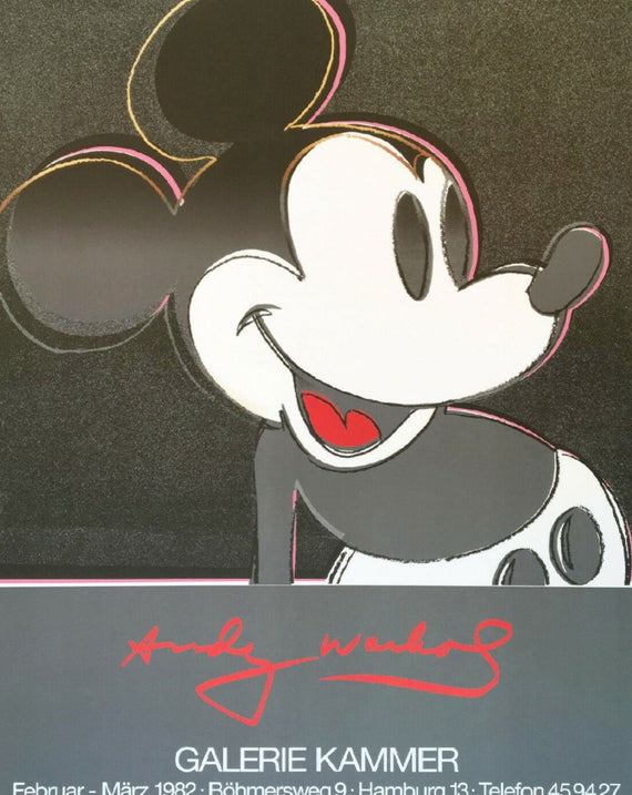 Andy Warhol - Mickey Mouse Galerie Kammer