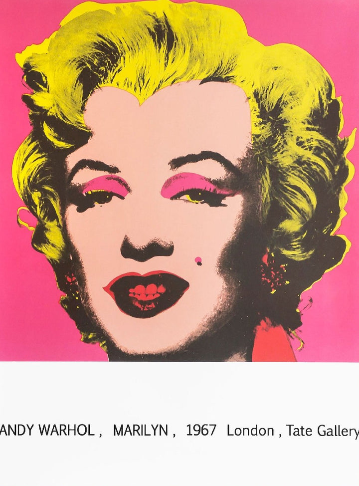Andy Warhol - Tate Gallery, original poster: 1967