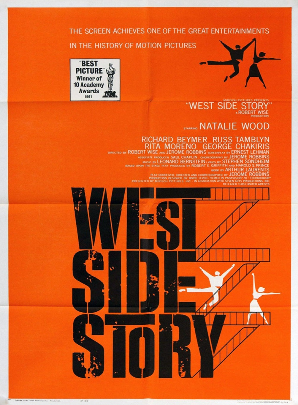 Shop West Side Story Original Vintage Movie Poster Online