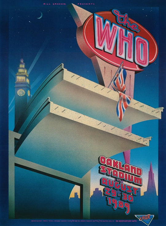 The Who - Oakland Stadium