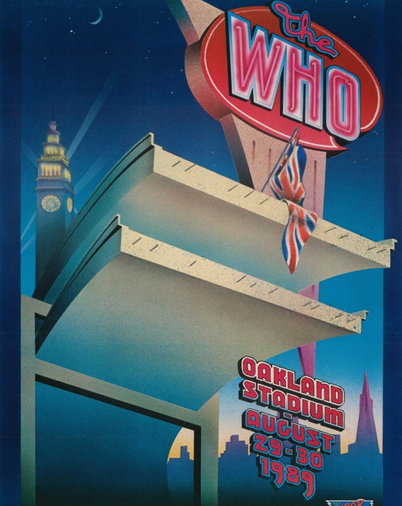 The Who - Oakland Stadium